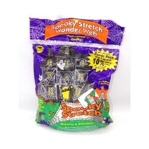 Vintage 1998 Sun Hill Spooky Stretch Wonder Web Halloween Spider Web Brand New